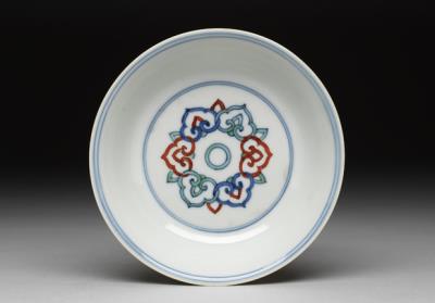 图片[2]-Dish with formal ju-i design inside and ling-chih fungus sprigs outside, Chia-ching reign (1522-1566), Ming dynasty-China Archive